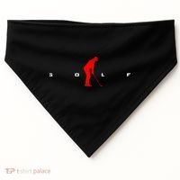 Golfer Golf USA-Made Doggie Bandana thumb 0