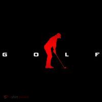 Golfer Golf Button thumb 1