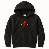 Golfer Golf Kids Hoodie thumb 0