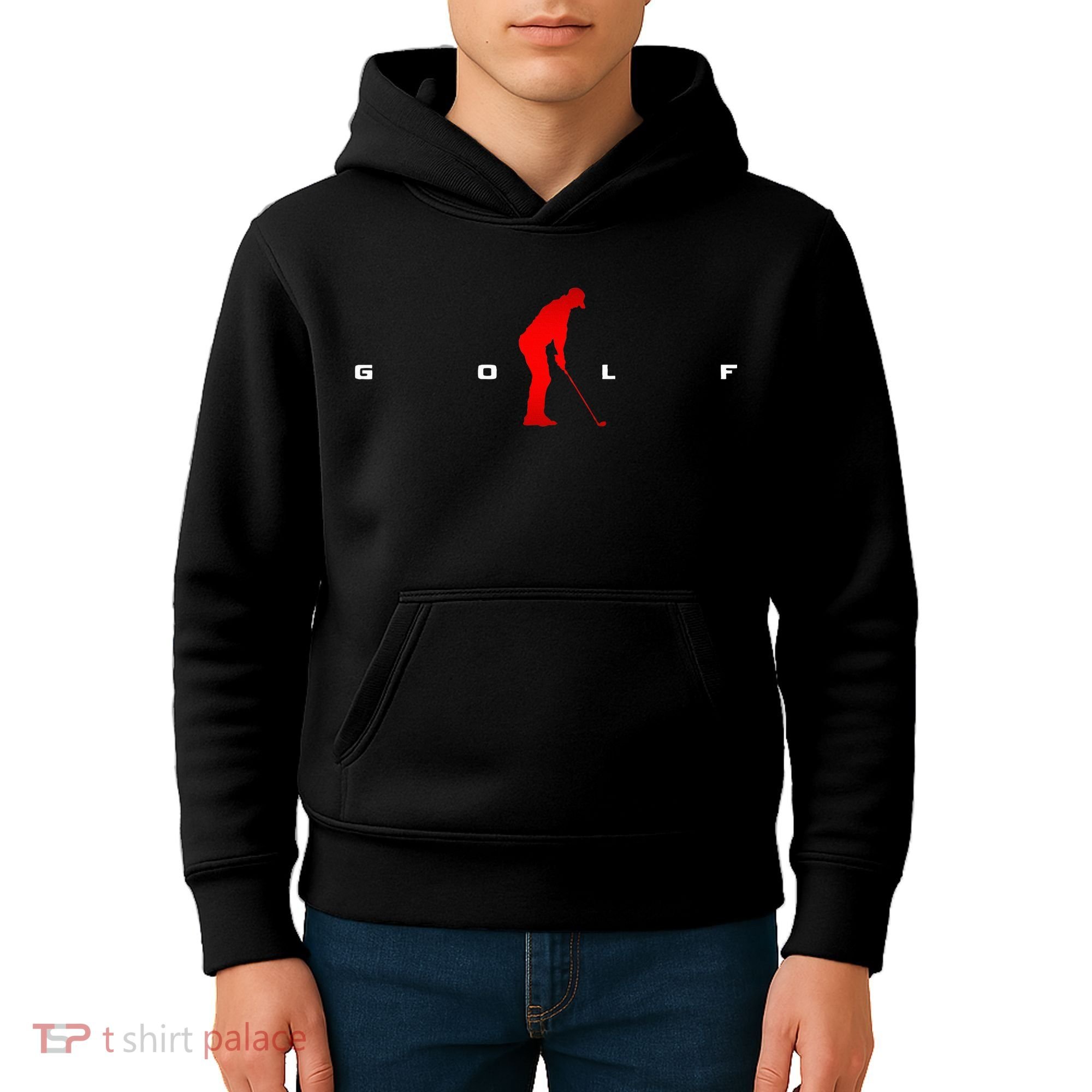 Golfer Golf Kids Hoodie