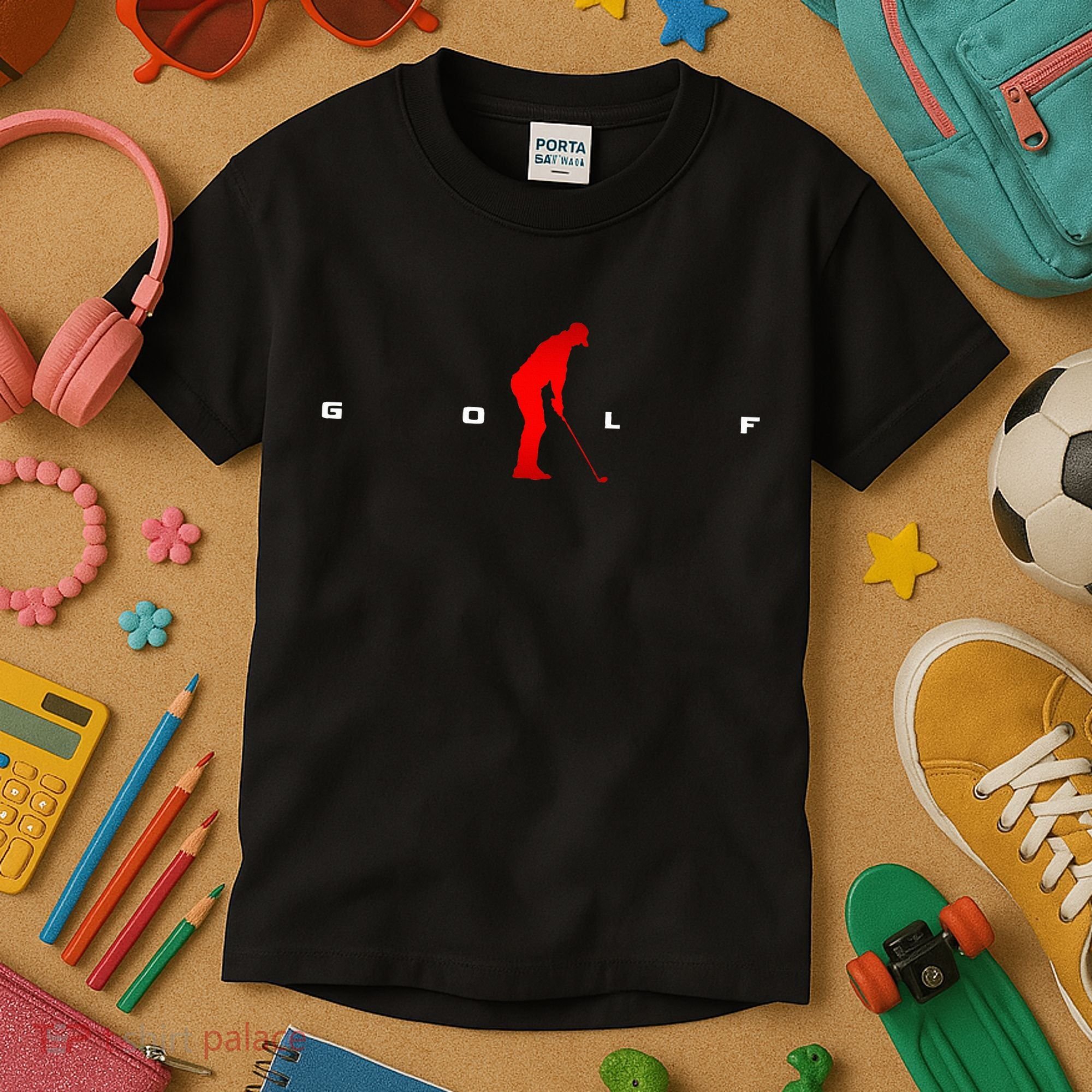 Golfer Golf Kids T-Shirt