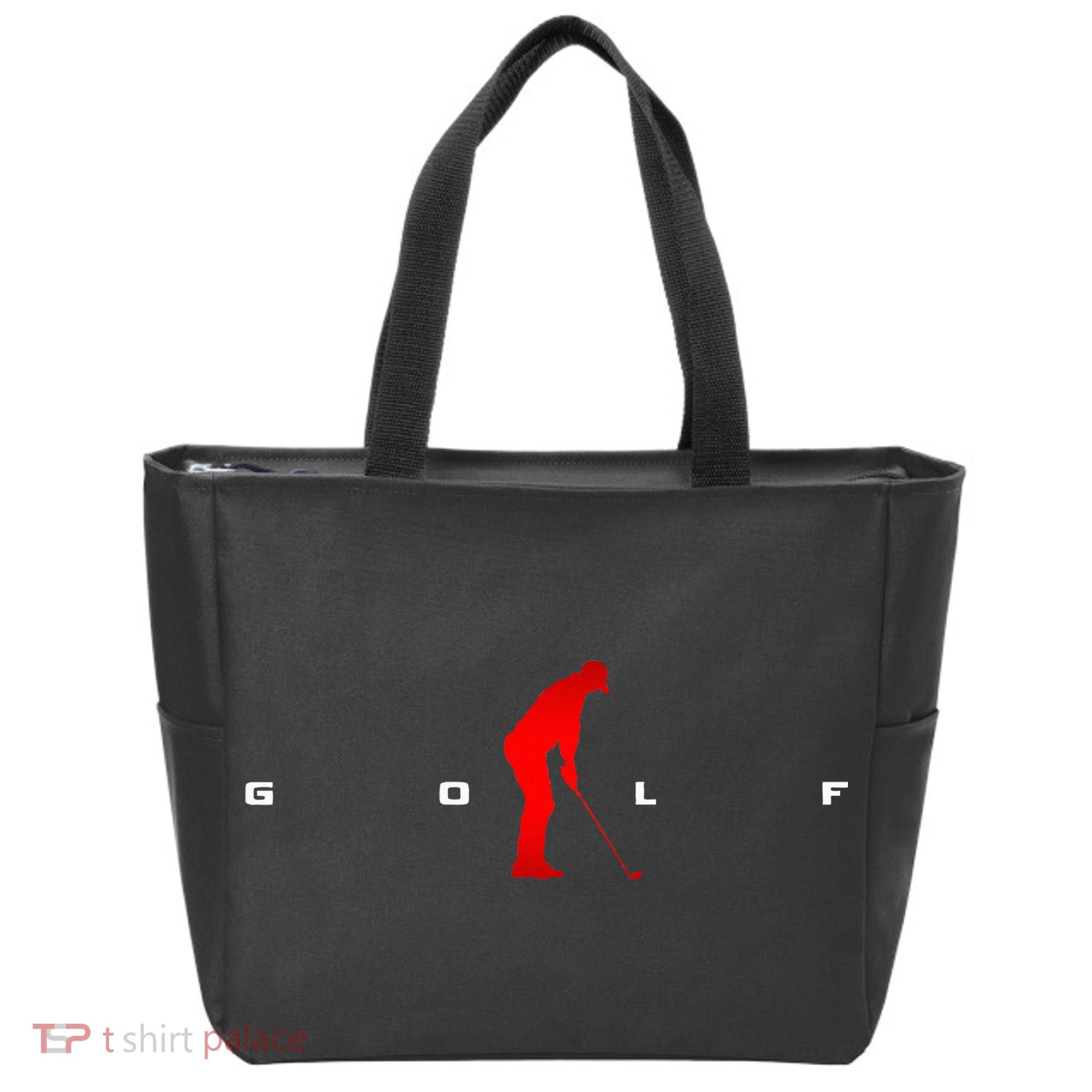 Golfer Golf Tote Bag
