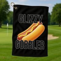 Glizzy Gobbler Glizzy Hot Dogs Glizzy Gang Golf Towel thumb 1