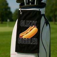 Glizzy Gobbler Glizzy Hot Dogs Glizzy Gang Golf Towel thumb 2