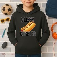 Glizzy Gobbler Glizzy Hot Dogs Glizzy Gang Kids Hoodie thumb 2