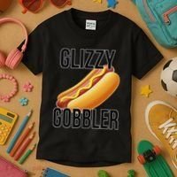 Glizzy Gobbler Glizzy Hot Dogs Glizzy Gang Kids T-Shirt thumb 3