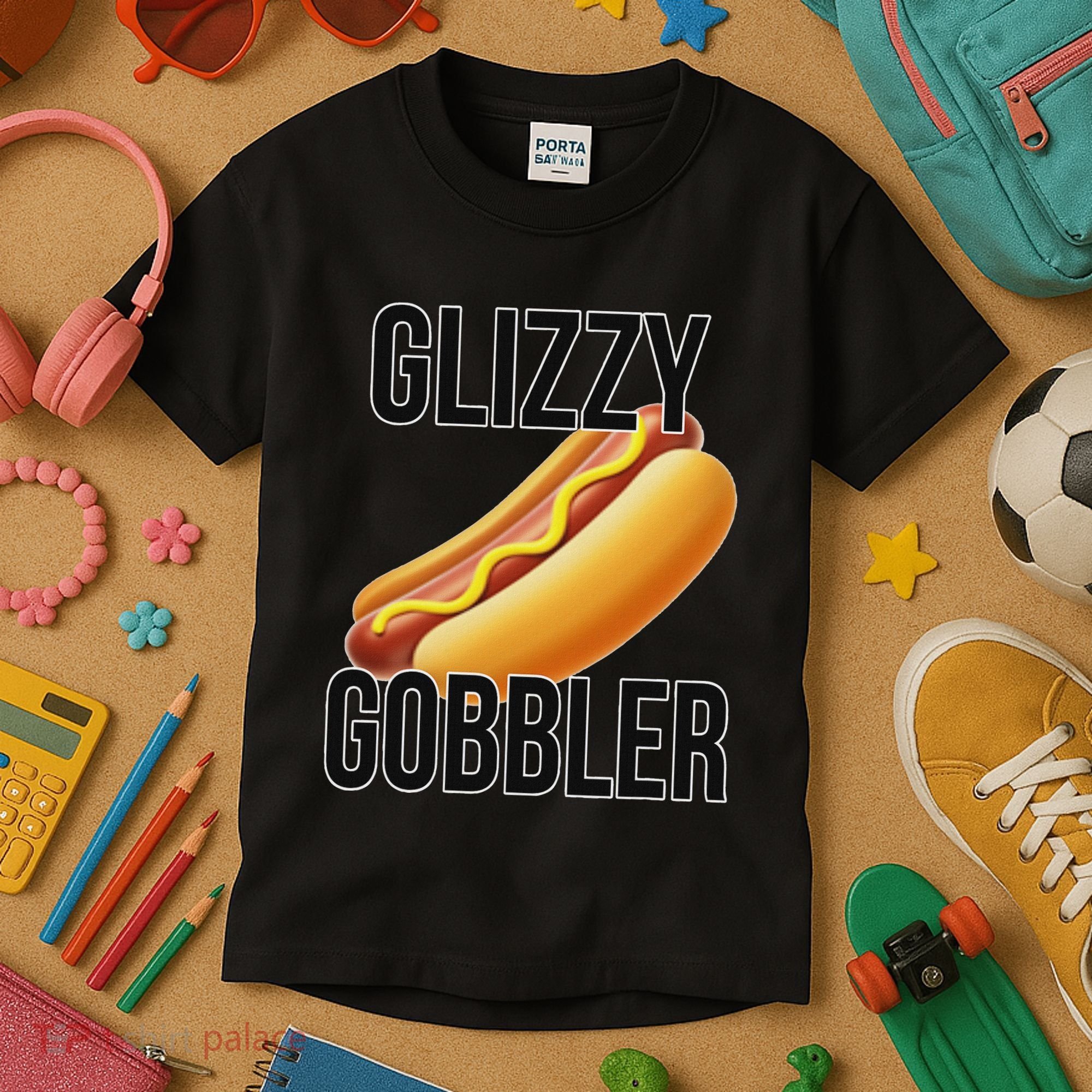 Glizzy Gobbler Glizzy Hot Dogs Glizzy Gang Kids T-Shirt
