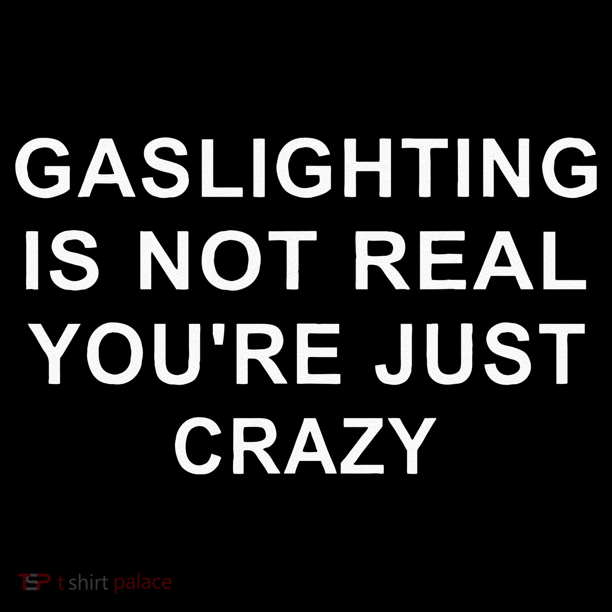 Gaslight Gaslighting Gatekeep Is Not Real You Are Crazy Women's Hoodie
