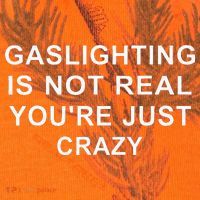 Gaslight Gaslighting Gatekeep Is Not Real You Are Crazy Kati Licensed 12" Camo Cuffed Beanie thumb 2