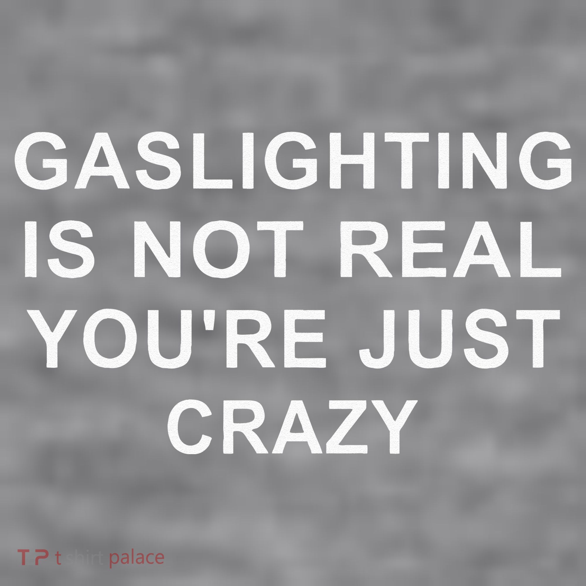 Gaslight Gaslighting Gatekeep Is Not Real You Are Crazy Women's Racerback Cropped Tank