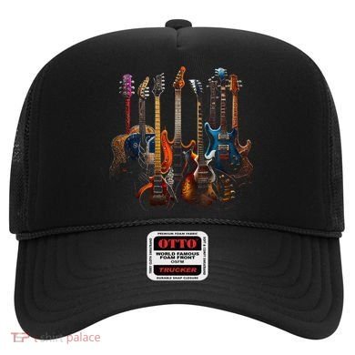 Guitars guitarists gift Hat