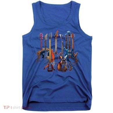 Guitars guitarists gift Tank Top