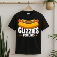 Glizzy Gobbler Glizzies For Life Hot Dog T-Shirt thumb 2