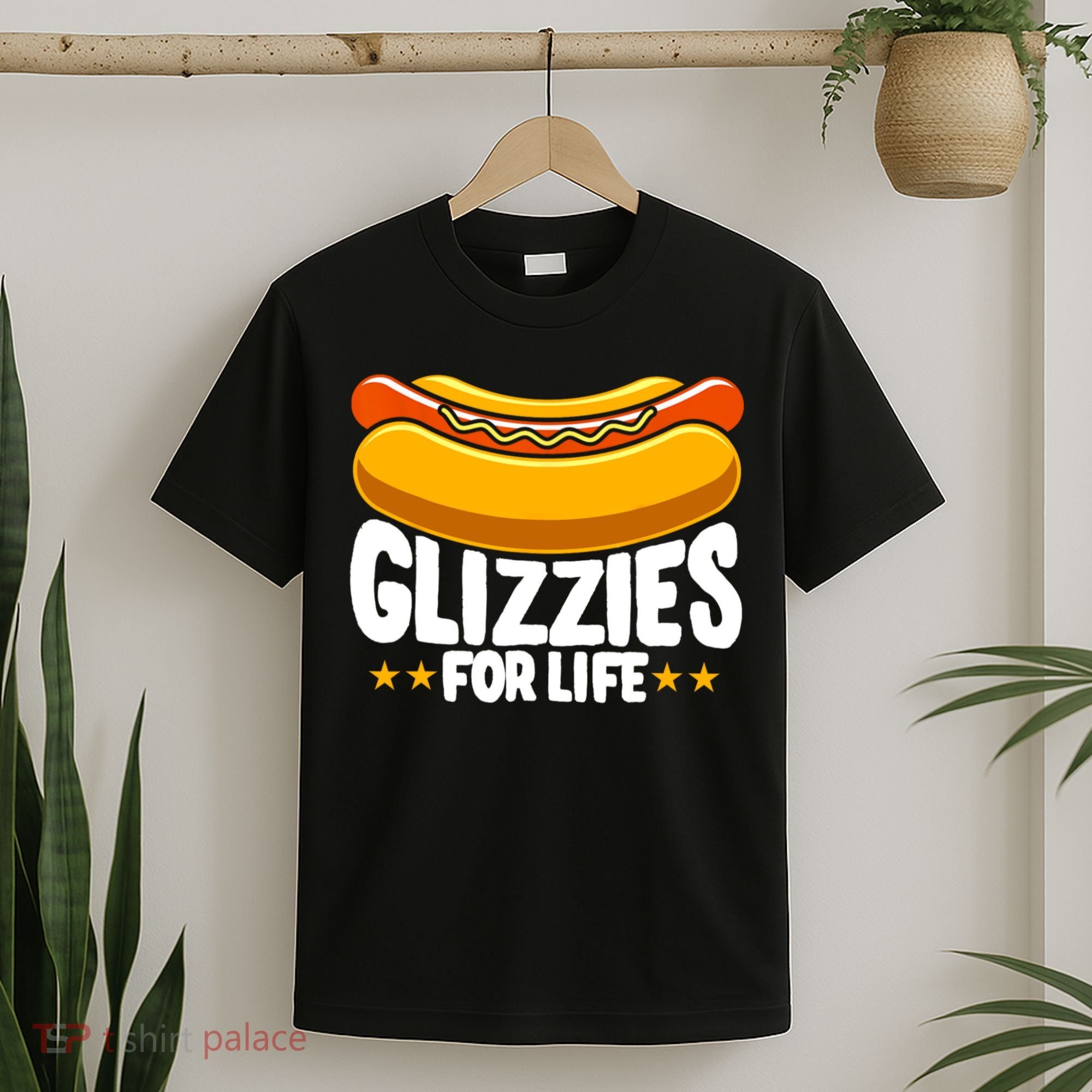 Glizzy Gobbler Glizzies For Life Hot Dog T-Shirt