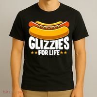 Glizzy Gobbler Glizzies For Life Hot Dog T-Shirt thumb 3