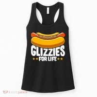 Glizzy Gobbler Glizzies For Life Hot Dog Women's Tank Top thumb 0