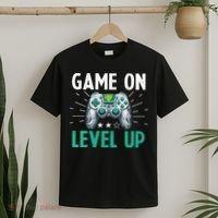 Gamer Gaming Game On Level Up VNeck T-Shirt thumb 2