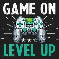 Gamer Gaming Game On Level Up VNeck Beanie thumb 2