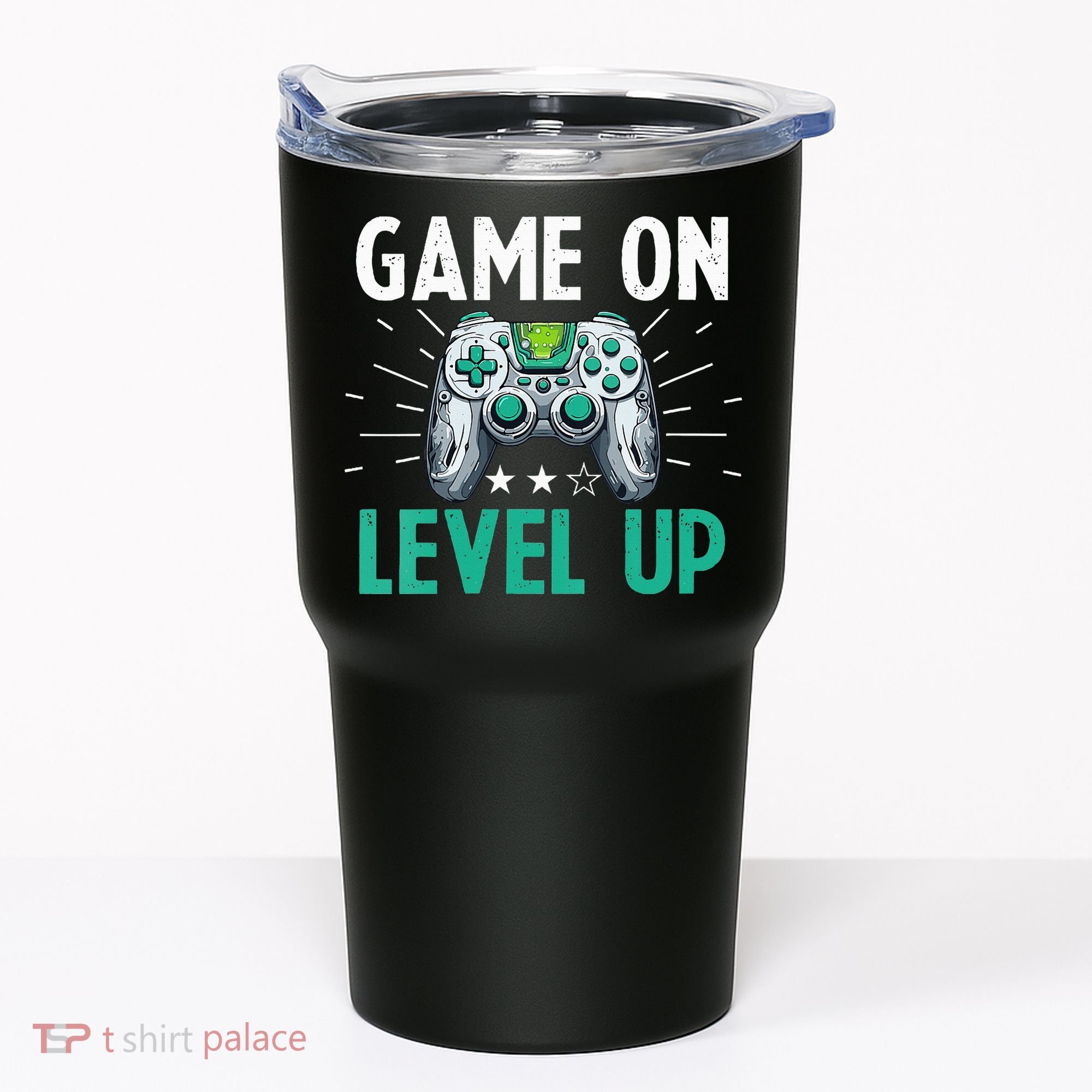 Gamer Gaming Game On Level Up VNeck Tumbler