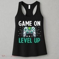 Gamer Gaming Game On Level Up VNeck Women's Tank Top thumb 3