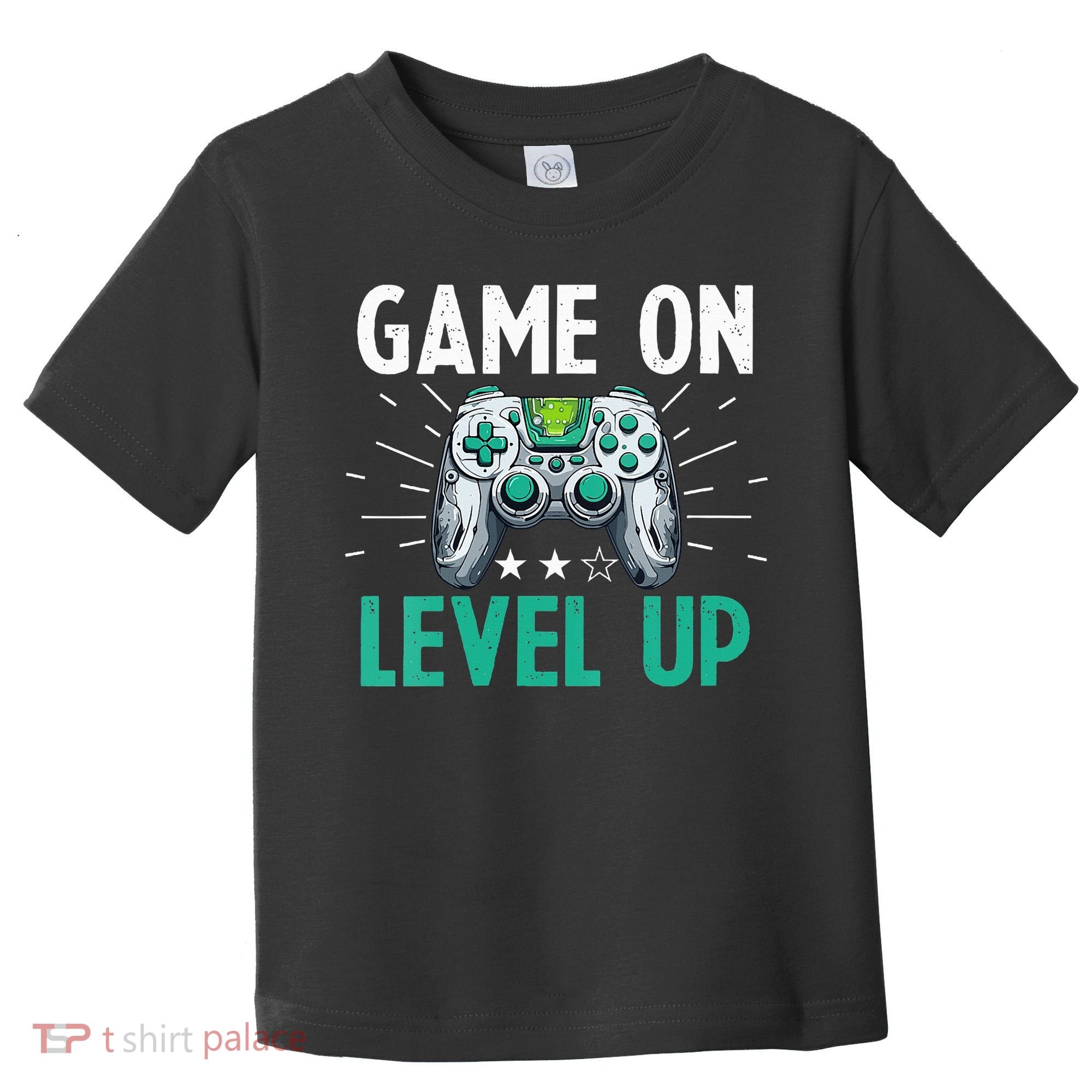 Gamer Gaming Game On Level Up VNeck Toddler T-Shirt