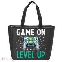 Gamer Gaming Game On Level Up VNeck Tote Bag thumb 0