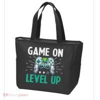 Gamer Gaming Game On Level Up VNeck Tote Bag thumb 3