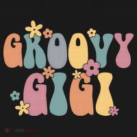 Groovy Gigi Groovy Grandma Groovy Grandmother Women's Hoodie thumb 2