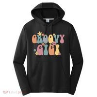 Groovy Gigi Groovy Grandma Groovy Grandmother Performance Fleece Hoodie thumb 0