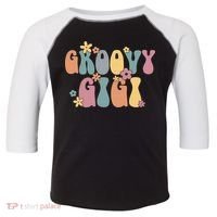 Groovy Gigi Groovy Grandma Groovy Grandmother Toddler Fine Jersey T-Shirt thumb 0