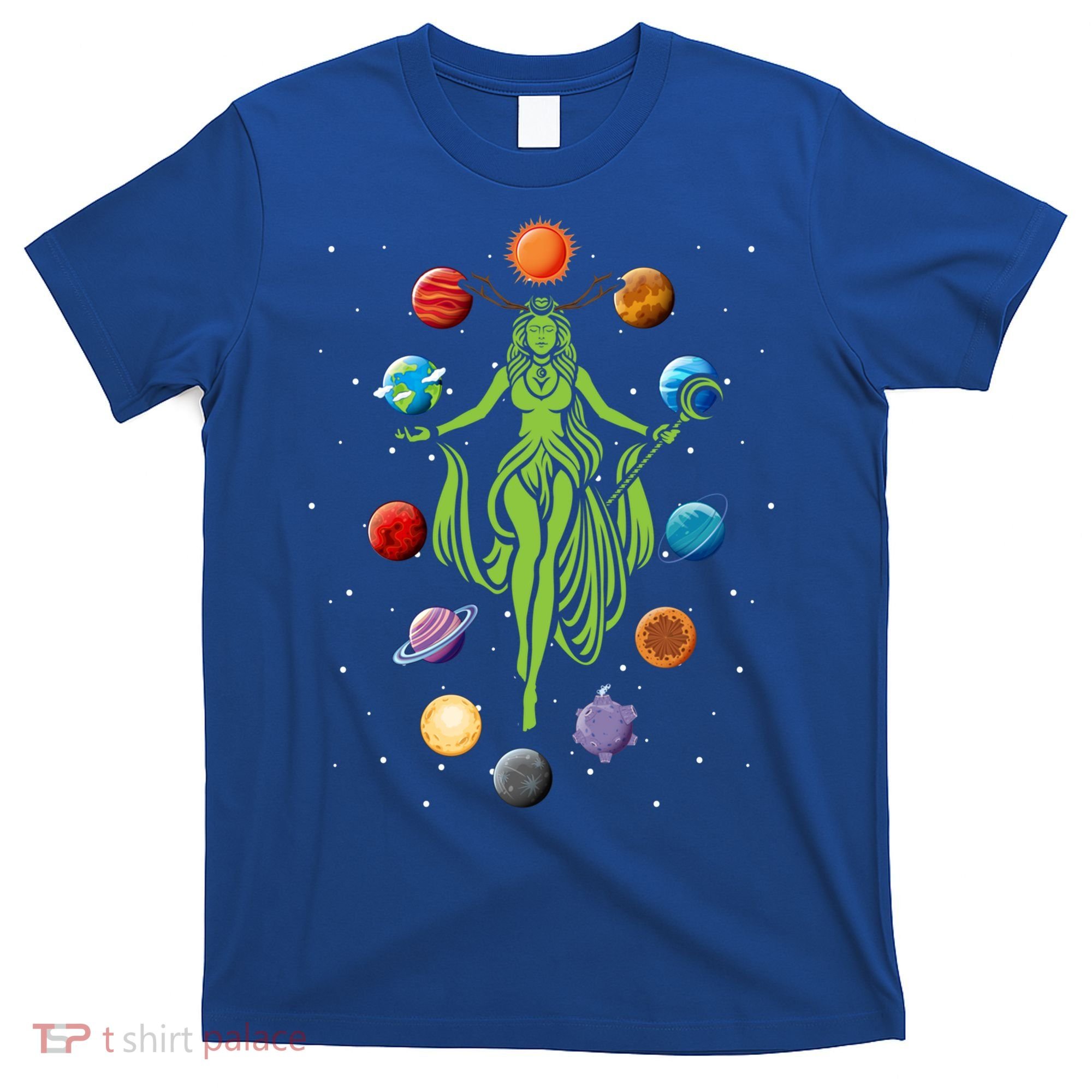 Gaia Greek Goddess Mother Earth Day Hippie Nature Gift T-Shirt