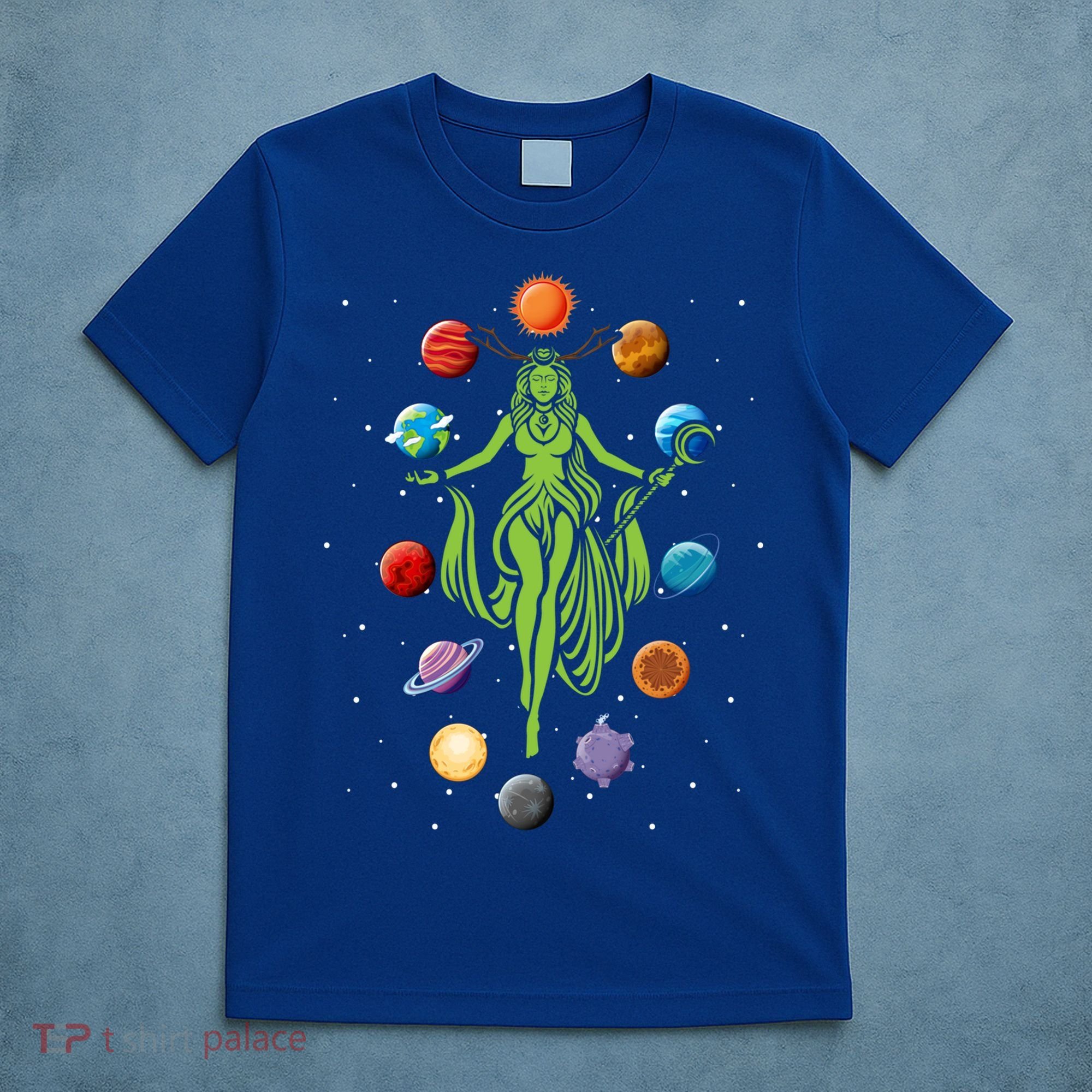 Gaia Greek Goddess Mother Earth Day Hippie Nature Gift T-Shirt