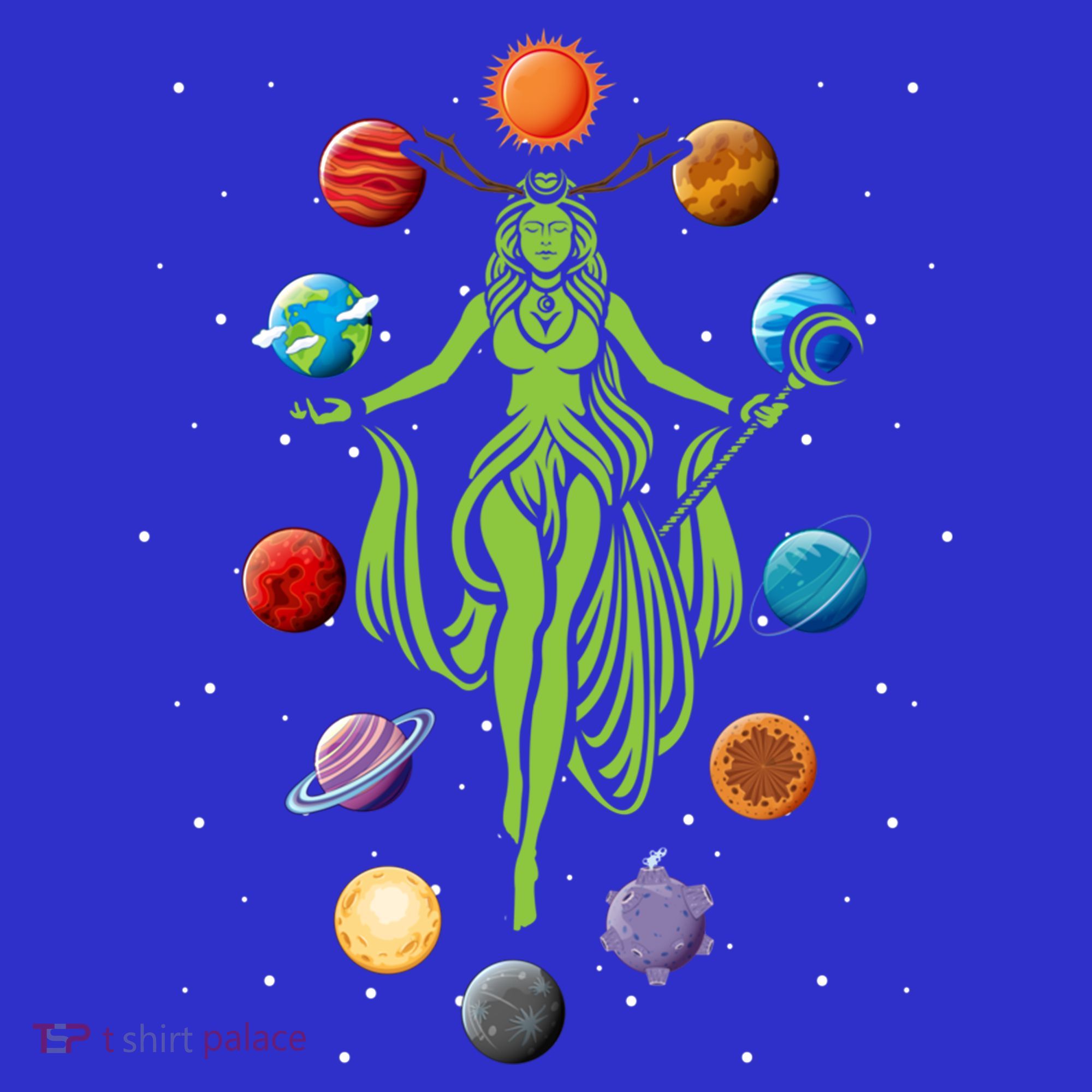 Gaia Greek Goddess Mother Earth Day Hippie Nature Gift Women's Tank Top