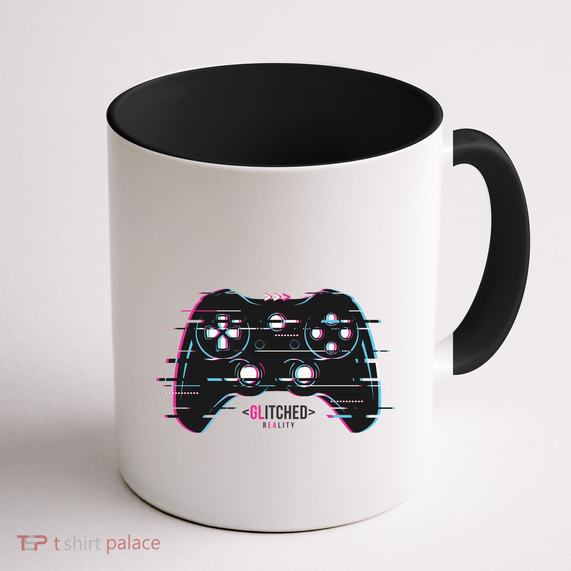 Glitchy Gamepad Gamer Coffee Mug