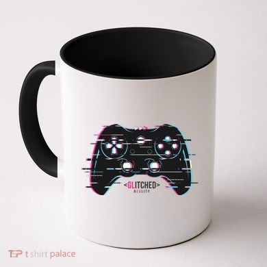 Glitchy Gamepad Gamer Coffee Mug
