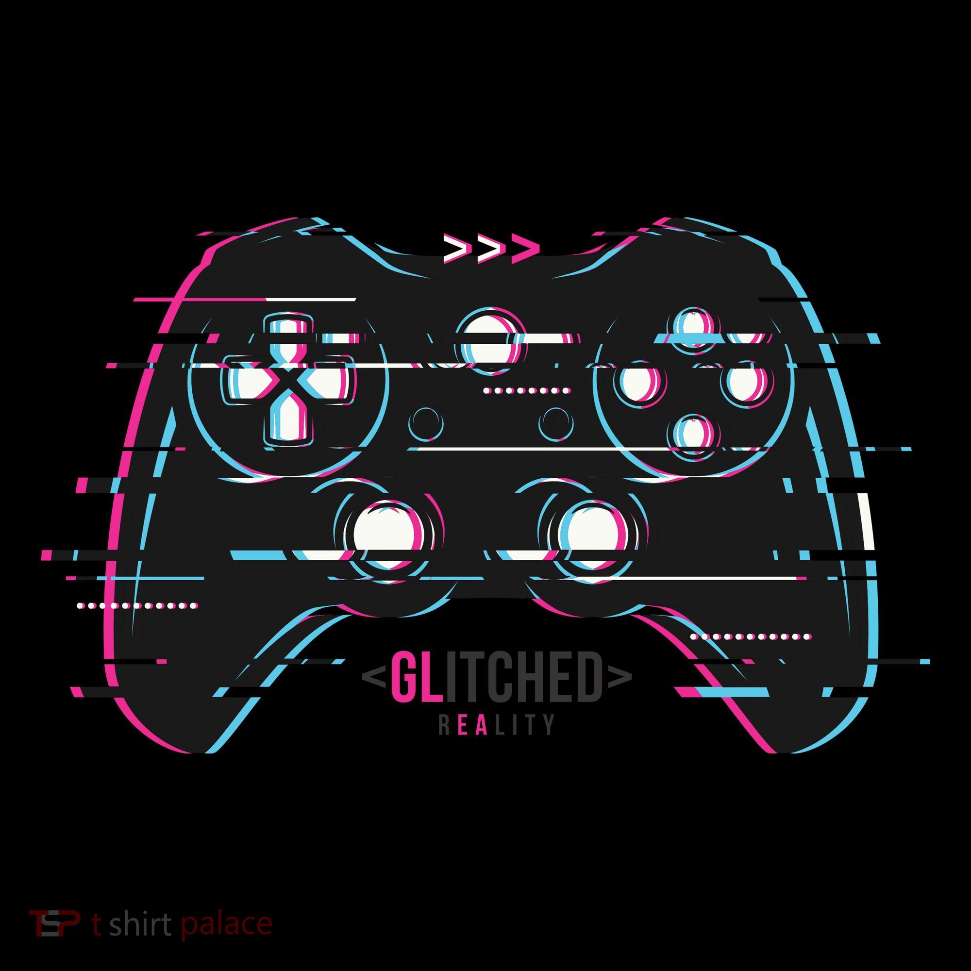Glitchy Gamepad Gamer Coffee Mug