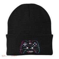 Glitchy Gamepad Gamer Beanie thumb 0