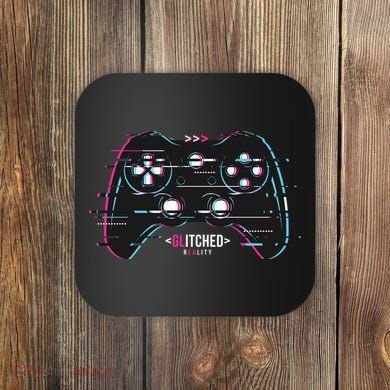 Glitchy Gamepad Gamer Coaster