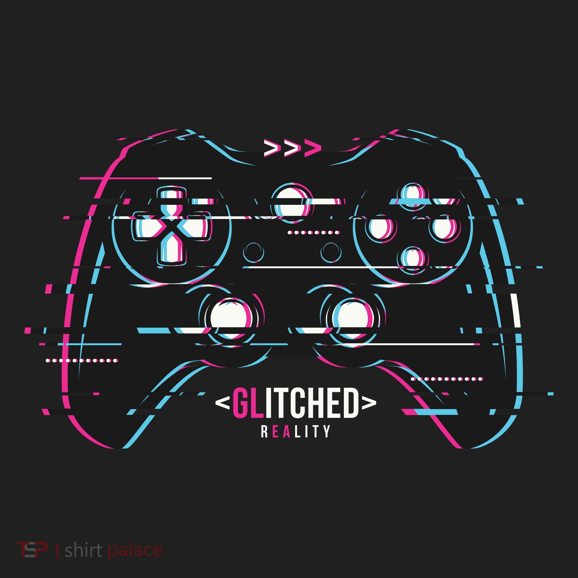 Glitchy Gamepad Gamer Hat