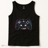 Glitchy Gamepad Gamer Tank Top thumb 2