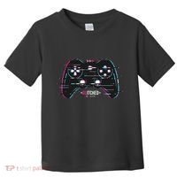 Glitchy Gamepad Gamer Toddler T-Shirt thumb 0
