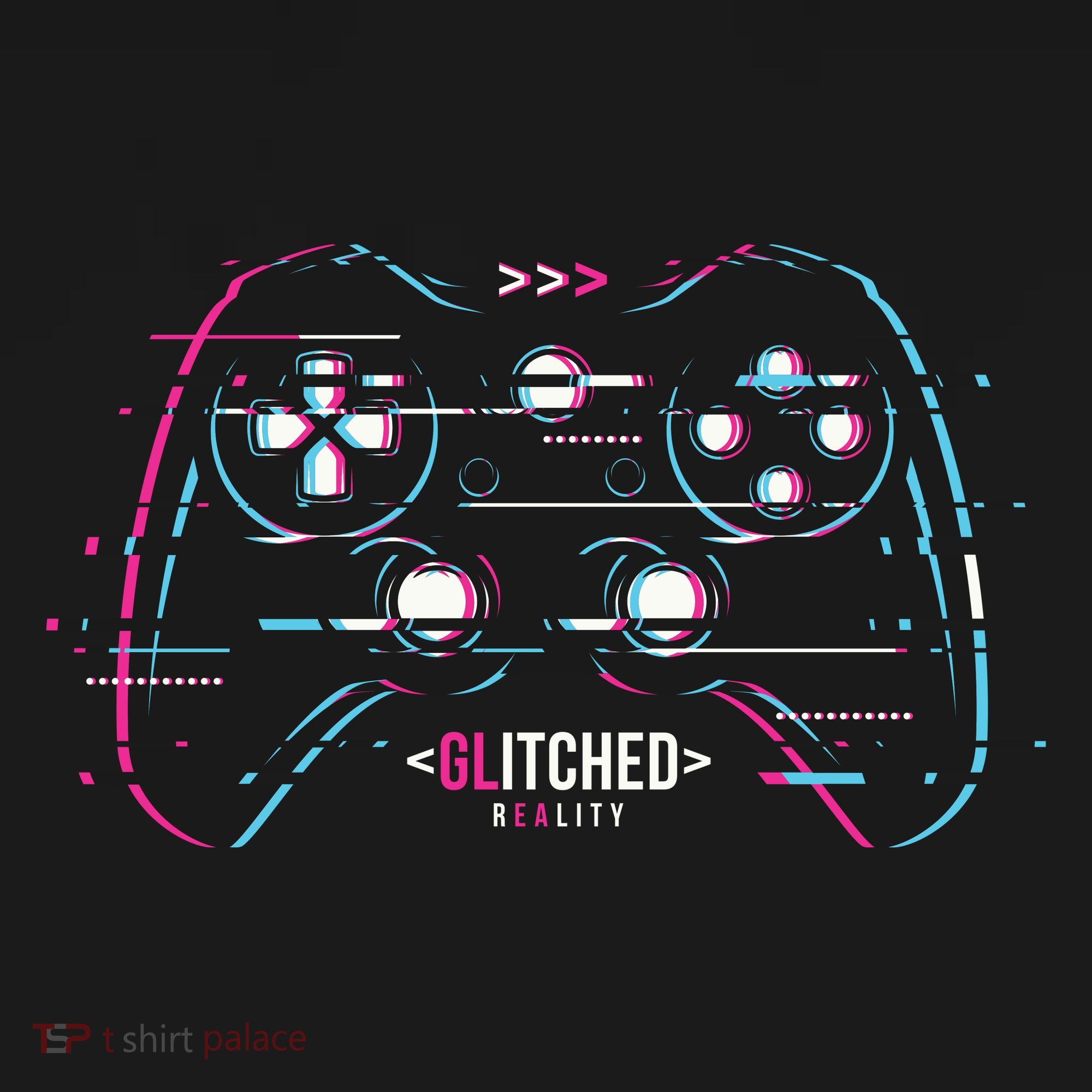 Glitchy Gamepad Gamer Women's T-Shirt