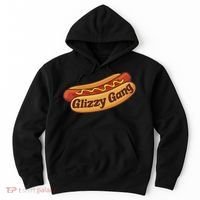 Glizzy Gang Gladiator Gobbler Funny Hot Dog Hoodie thumb 0