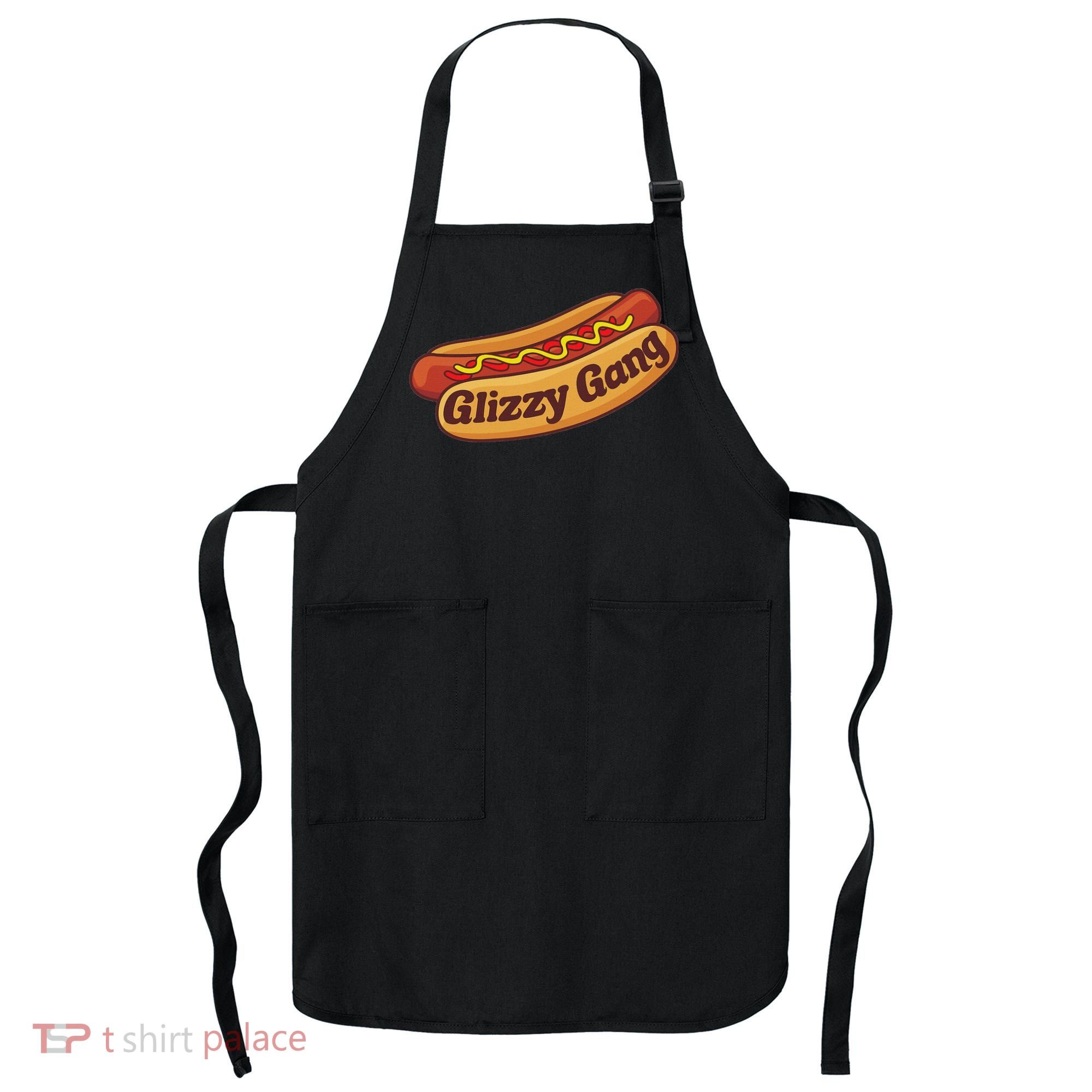 Glizzy Gang Gladiator Gobbler Funny Hot Dog Apron