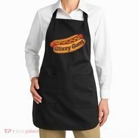 Glizzy Gang Gladiator Gobbler Funny Hot Dog Apron thumb 2