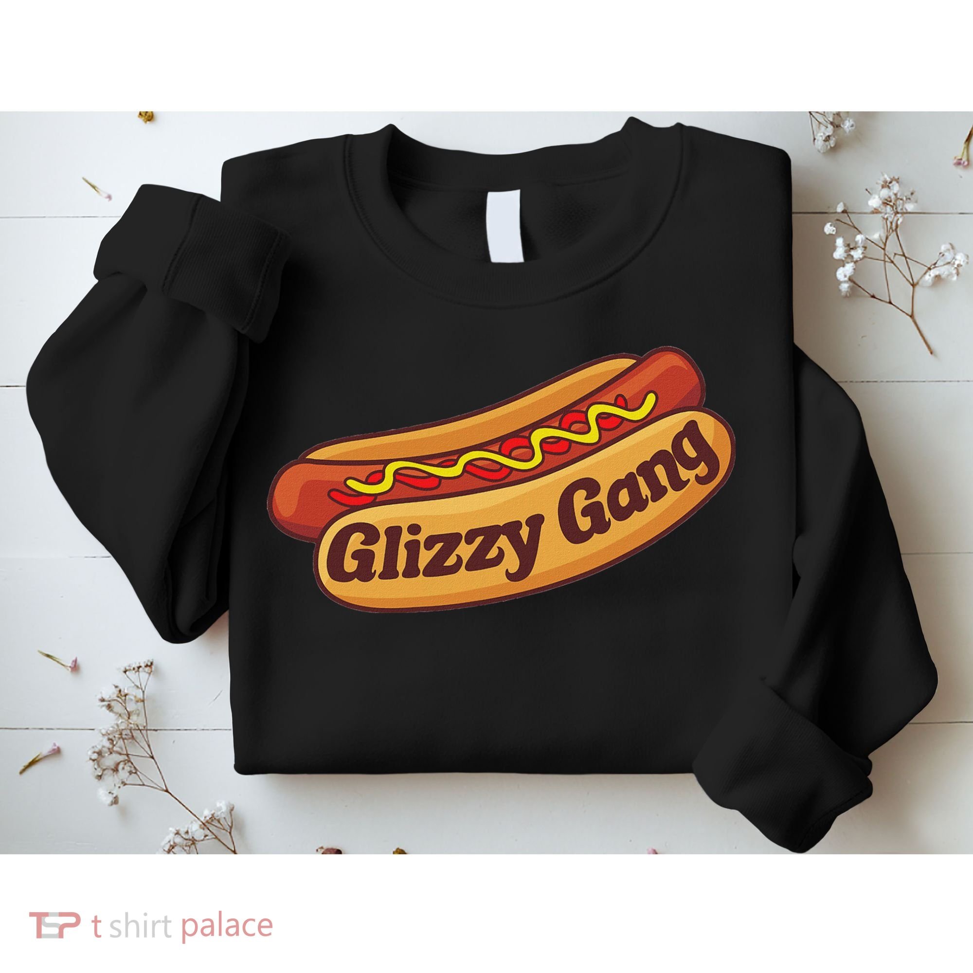 Glizzy Gang Gladiator Gobbler Funny Hot Dog Sweatshirt