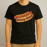 Glizzy Gang Gladiator Gobbler Funny Hot Dog T-Shirt thumb 3