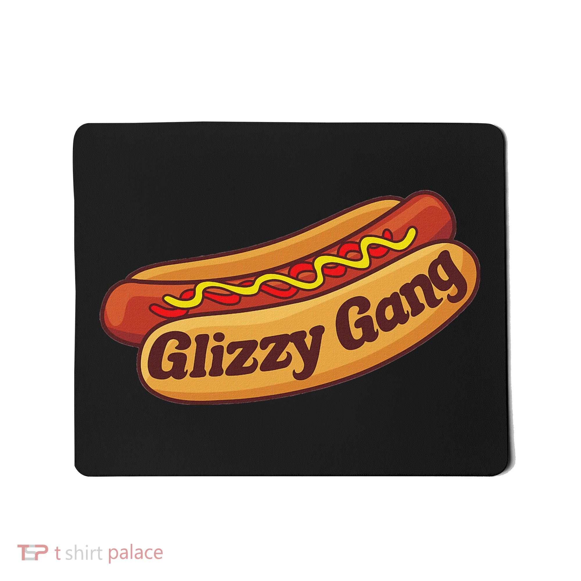 Glizzy Gang Gladiator Gobbler Funny Hot Dog Mousepad