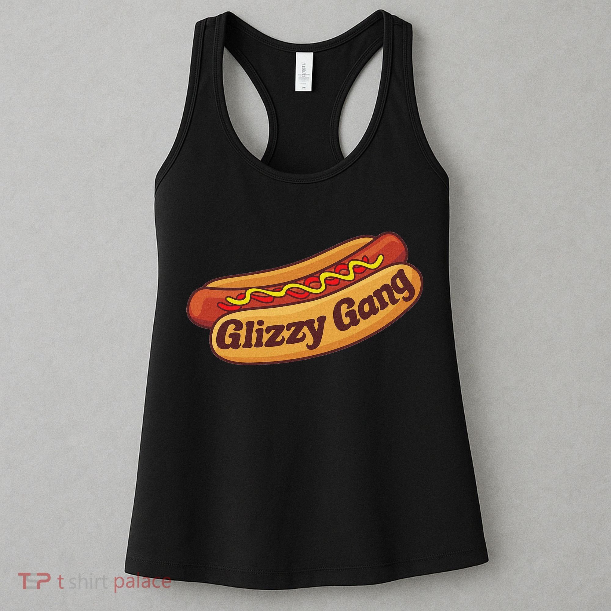Glizzy Gang Gladiator Gobbler Funny Hot Dog Women's Tank Top