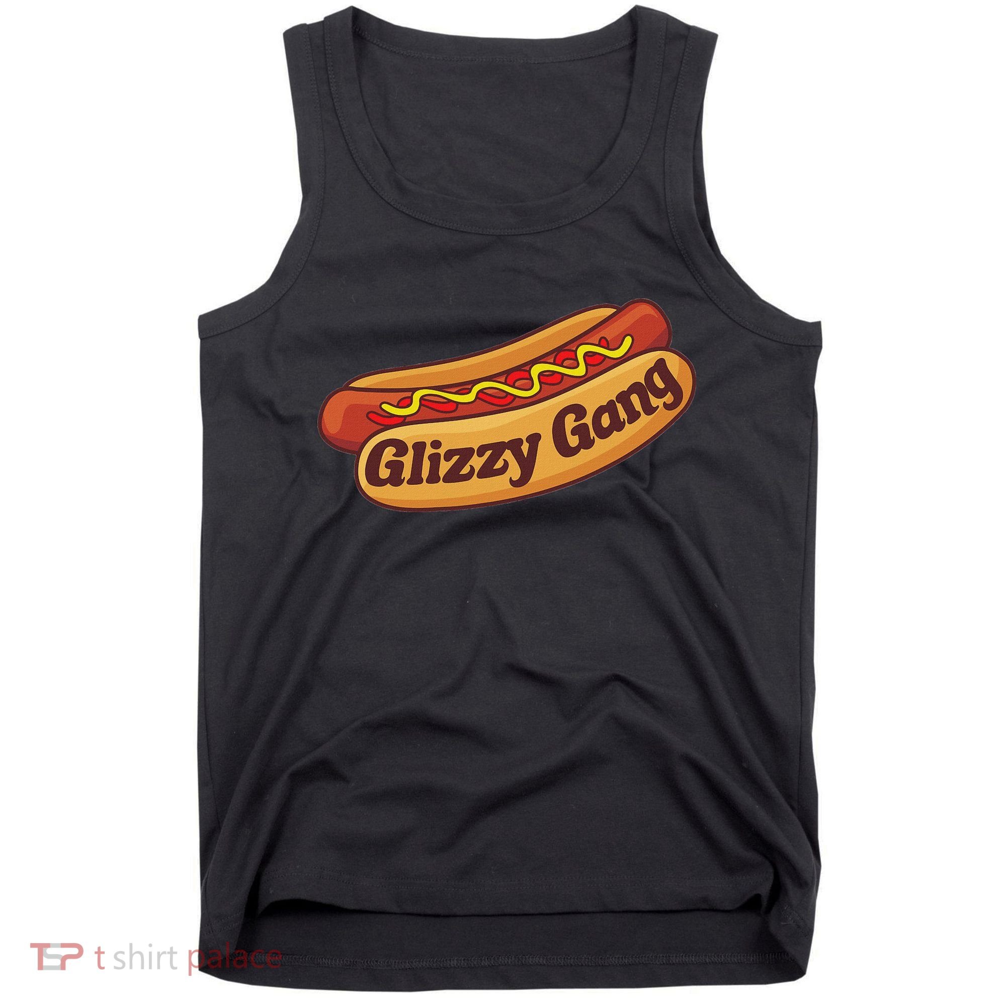 Glizzy Gang Gladiator Gobbler Funny Hot Dog Tank Top